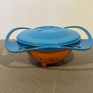 Baby Feeding Dish Baby Gyro Bowl Universal 360 Rotate Spill-Proof Bowl With Lids