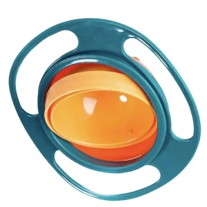 360 Gyro Rotate Feeding Bowl Gyro Bowl Universal Spill-Proof Bowl For Baby Kids